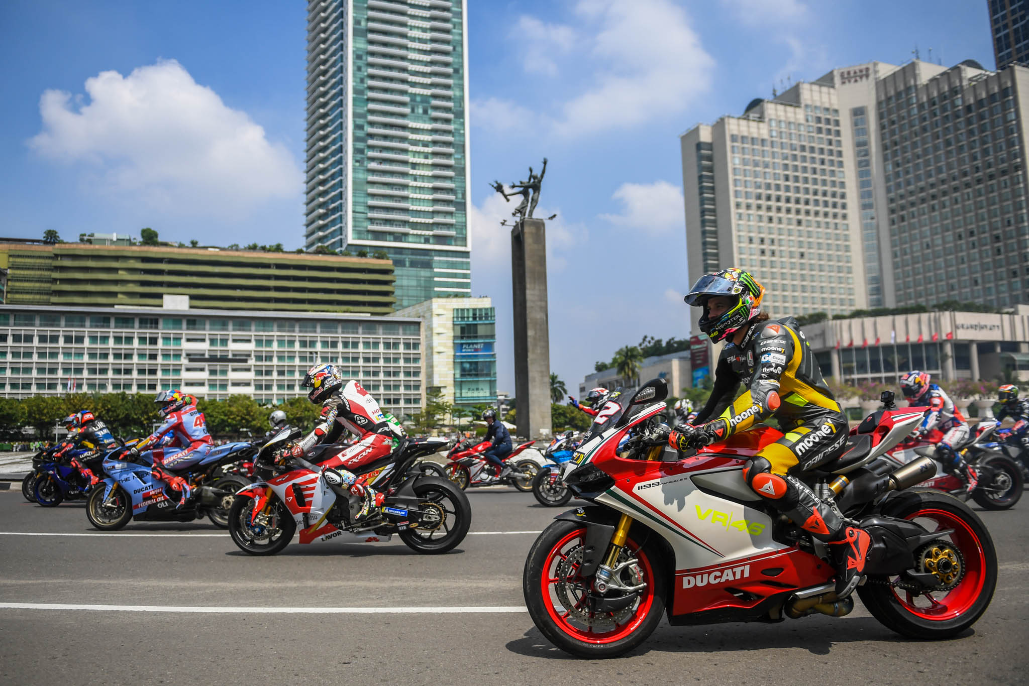 Indonesia Go Id Pembalap Motogp Menyapa Jakarta