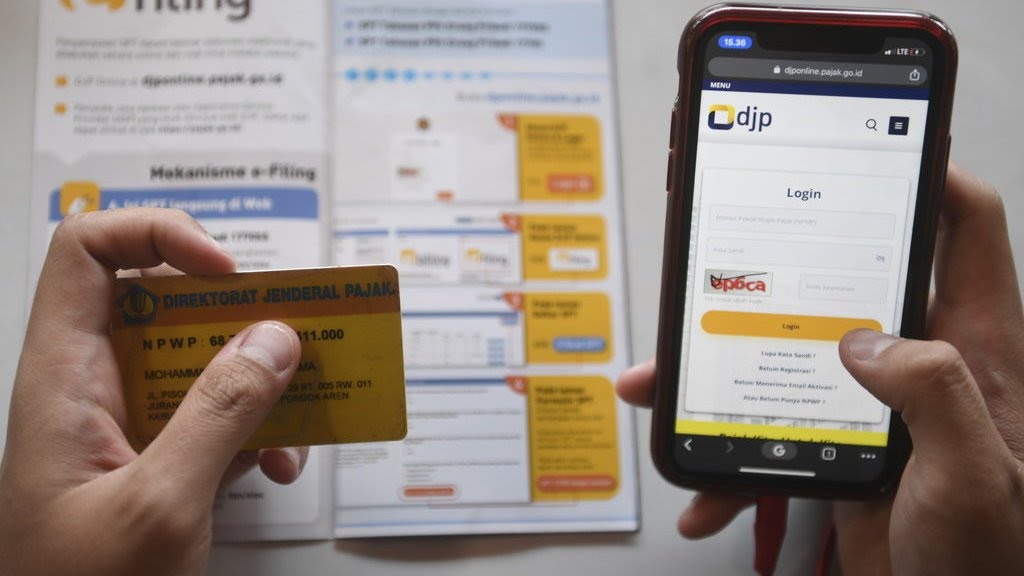 Indonesia Go Id Mekanisme Mengisi Spt Online Dan Mendapatkan Efin