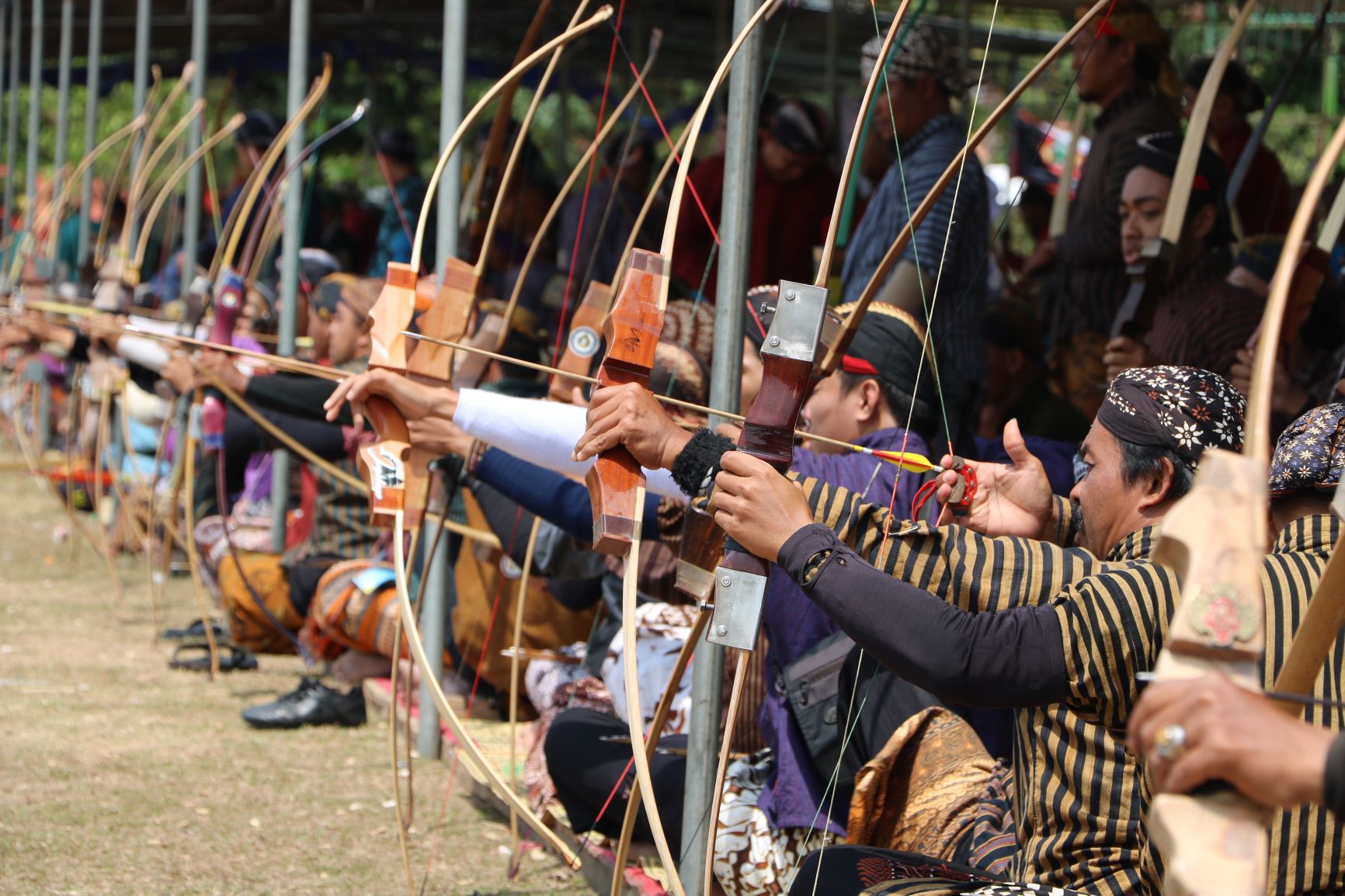 Indonesia go id Jemparingan Seni Panahan Asli 