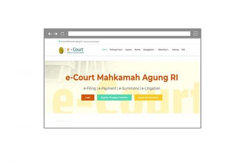 E-Court Mahkamah Agung RI