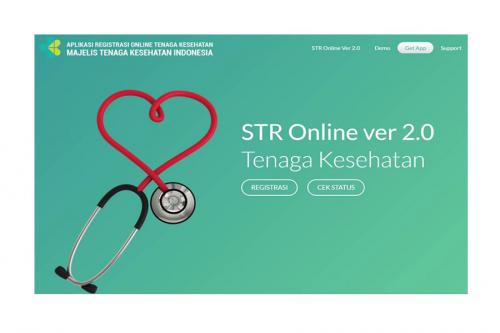 Cara Mendaftar STR Online dari Kemenkes