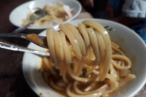 Mie Gomak, Spaghetti dari Toba 