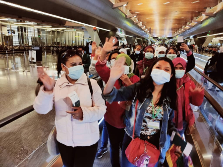 Penempatan Pekerja Indonesia di Taiwan, Prokes Dipantau Ketat