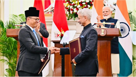 RI-India Sepakati Kerja Sama Sejumlah Sektor Strategis