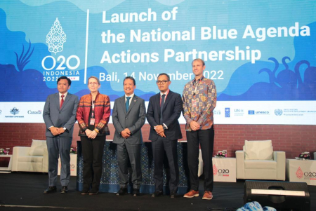 Indonesia dan PBB Luncurkan National Blue Agenda Action Partnership