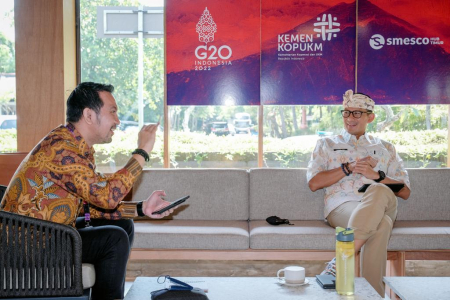 KTT G20 Rampung, Kemenparekraf Gandeng Jejak.in Rekam Carbon Footprint