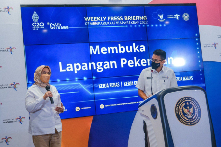 Kemenparekraf Berharap Side Events G20 Parekraf Berdampak Luas bagi Masyarakat