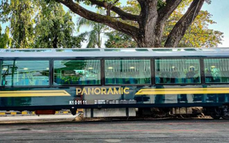 Pertama di Asia Tenggara, Kereta Api Panoramic Dekatkan Penumpang dan Alam