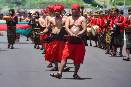 WSBK Mandalika Kental Nuansa Budaya Sasak