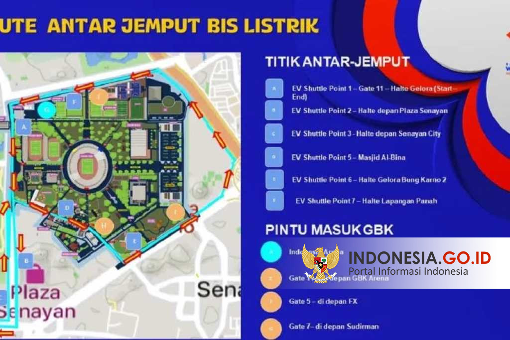 Indonesia.go.id - Ini Jadwal Dan Rute Bus Gratis Menuju Venue FIBA ...