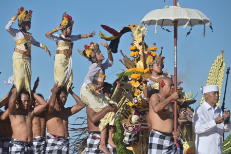 Etalase Budaya Bali di World Water Forum 