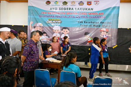 CKG Sekolah Wujud Kehadiran Negara bagi Generasi Muda