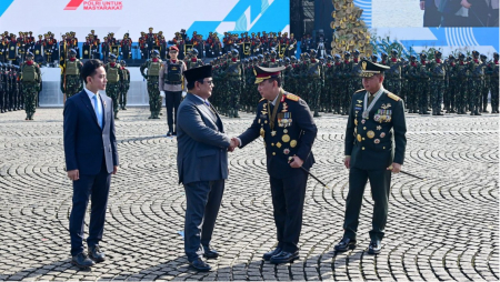 Presiden Prabowo: Polri Garda Terdepan Jaga Kedaulatan Bangsa