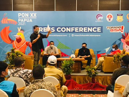 Dukung Pelayanan Informasi dan Komunikasi PON Papua, Kominfo Siapkan Media Center Klaster 