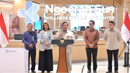 Presiden Prabowo Resmikan Pusat Kesehatan Estetika Berstandar Internasional di Bali