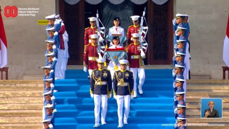 Kirab Bendera Pusaka HUT ke-80 RI Dimulai dari Monas Menuju Istana Merdeka