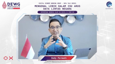 [SIARAN PERS] Kominfo Ajak Pemangku Kepentingan Perjuangkan Arus Data Lintas Negara dalam DEWG G20