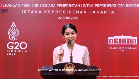 Indonesia Kuatkan Kesetaraan Gender dan Pemberdayaan Perempuan di G20