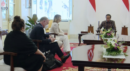 Menlu Kanada Bertemu Presiden, Dukung Presidensi G20 Indonesia