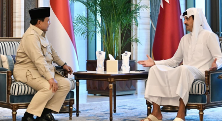 Prabowo Bertemu Emir Qatar: Bahas Konflik Timur Tengah hingga Perdamaian Dunia 