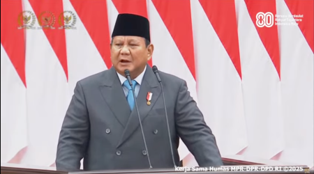 Dari Kemiskinan Ekstrem hingga Serakahnomics: Isi Pidato Prabowo yang Menggugah