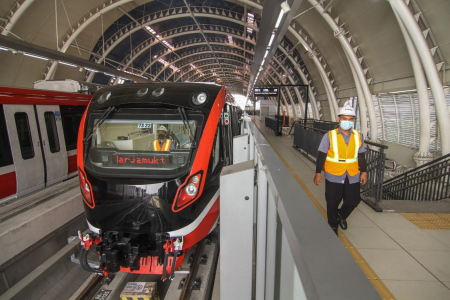 Tahun 2022, LRT Jabodebek Mulai Meluncur