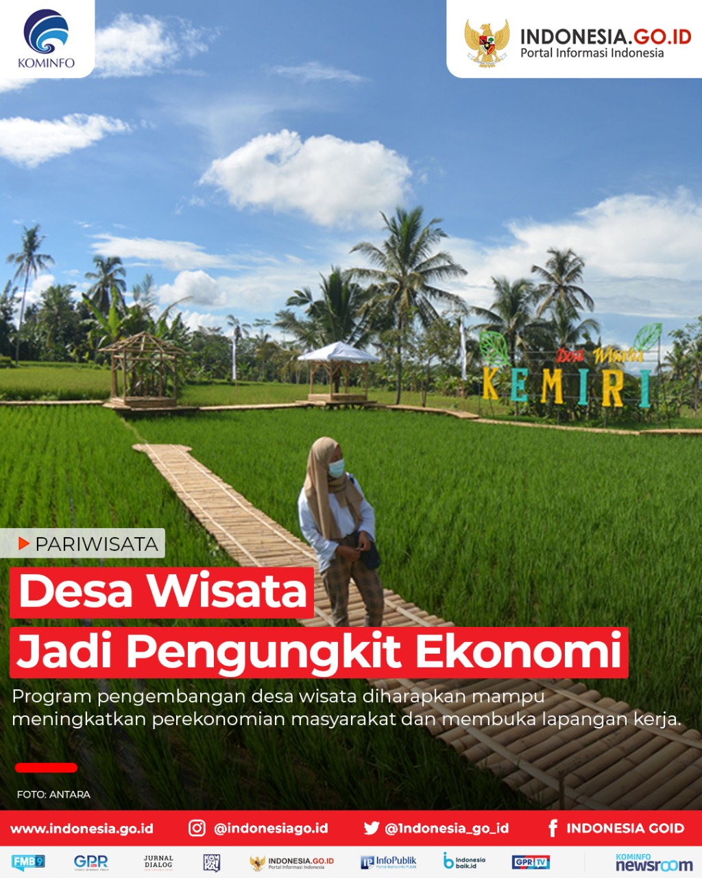 Desa Wisata Jadi Pengungkit Ekonomi