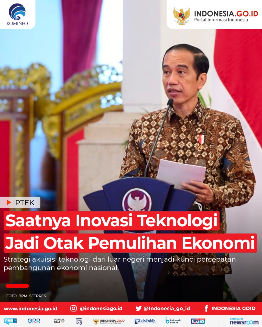 Saatnya Inovasi Teknologi Jadi Otak...