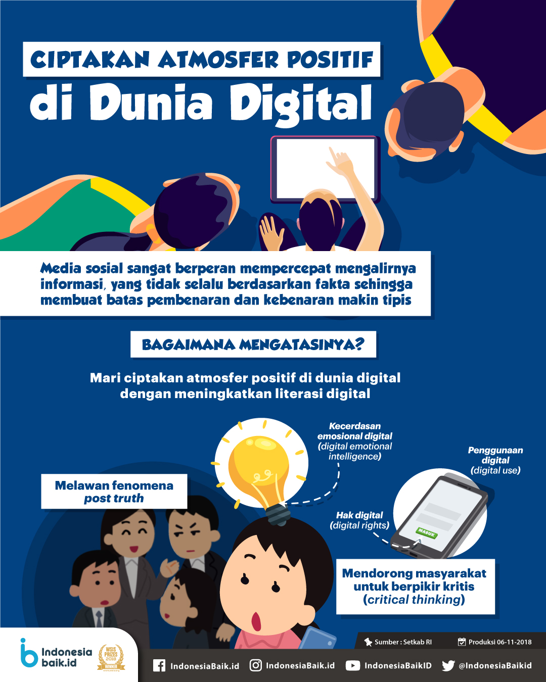 Ciptakan Atmosfer Positif di Dunia...