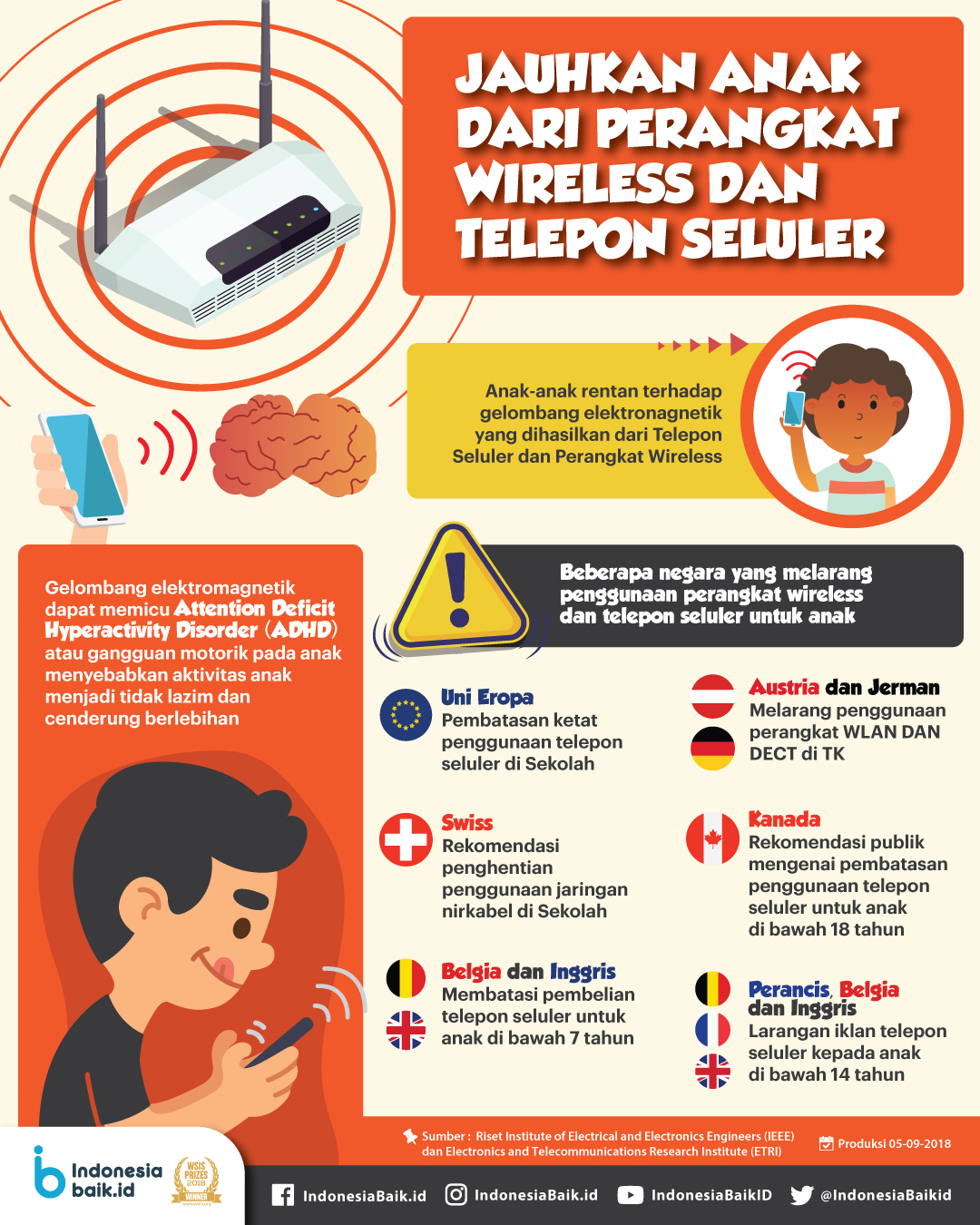 Jauhkan Anak Dari Perangkat Wireless...