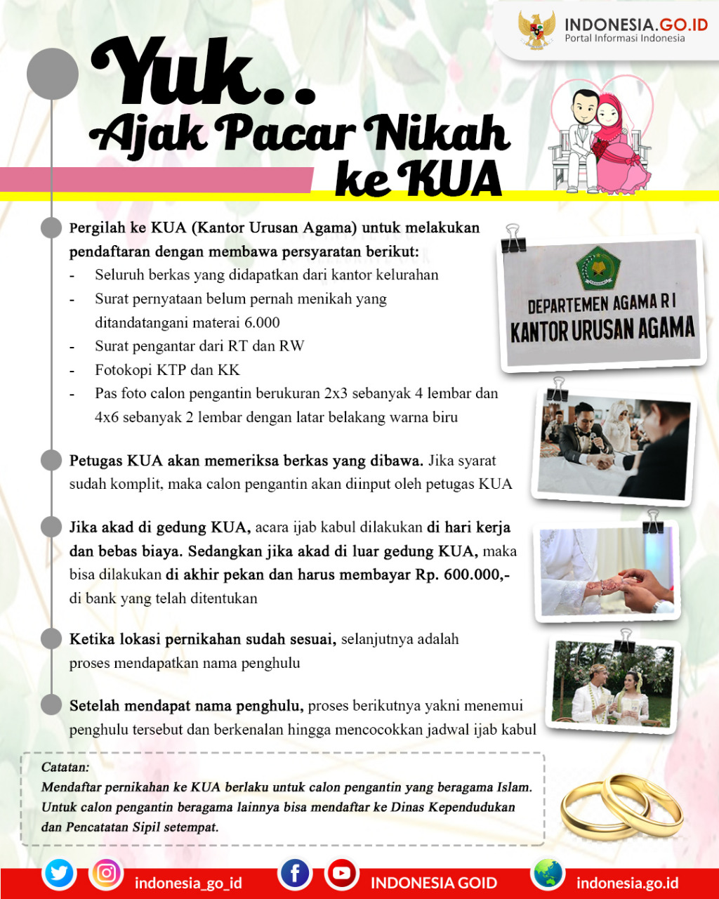 Yukk.. Ajak Pacar Nikah ke KUA