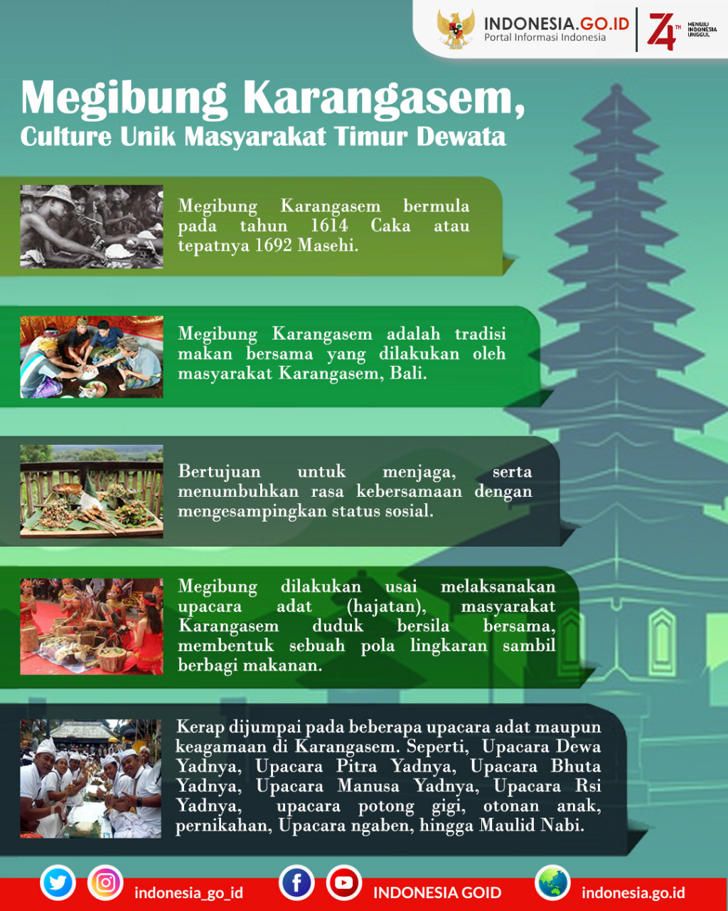Megibung Karangasem, Culture Unik...