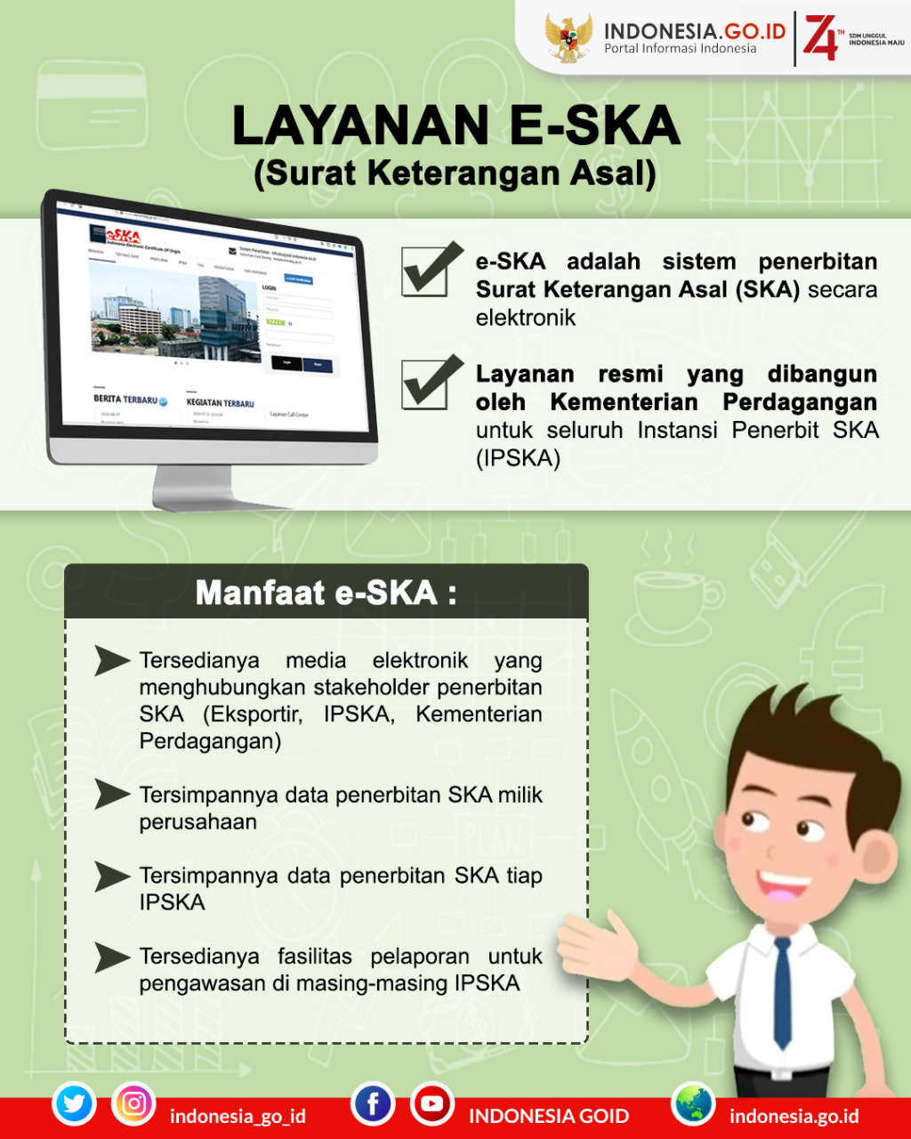 LAYANAN E-SKA (Surat Keterangan Asal)