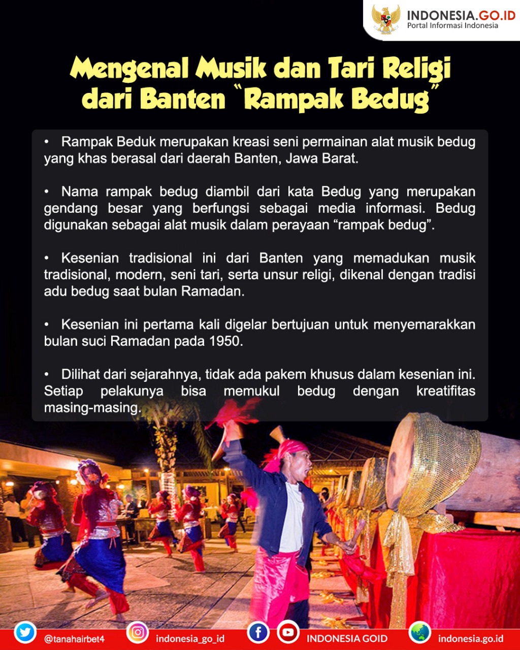 Mengenal Musik dan Tari Religi dari...