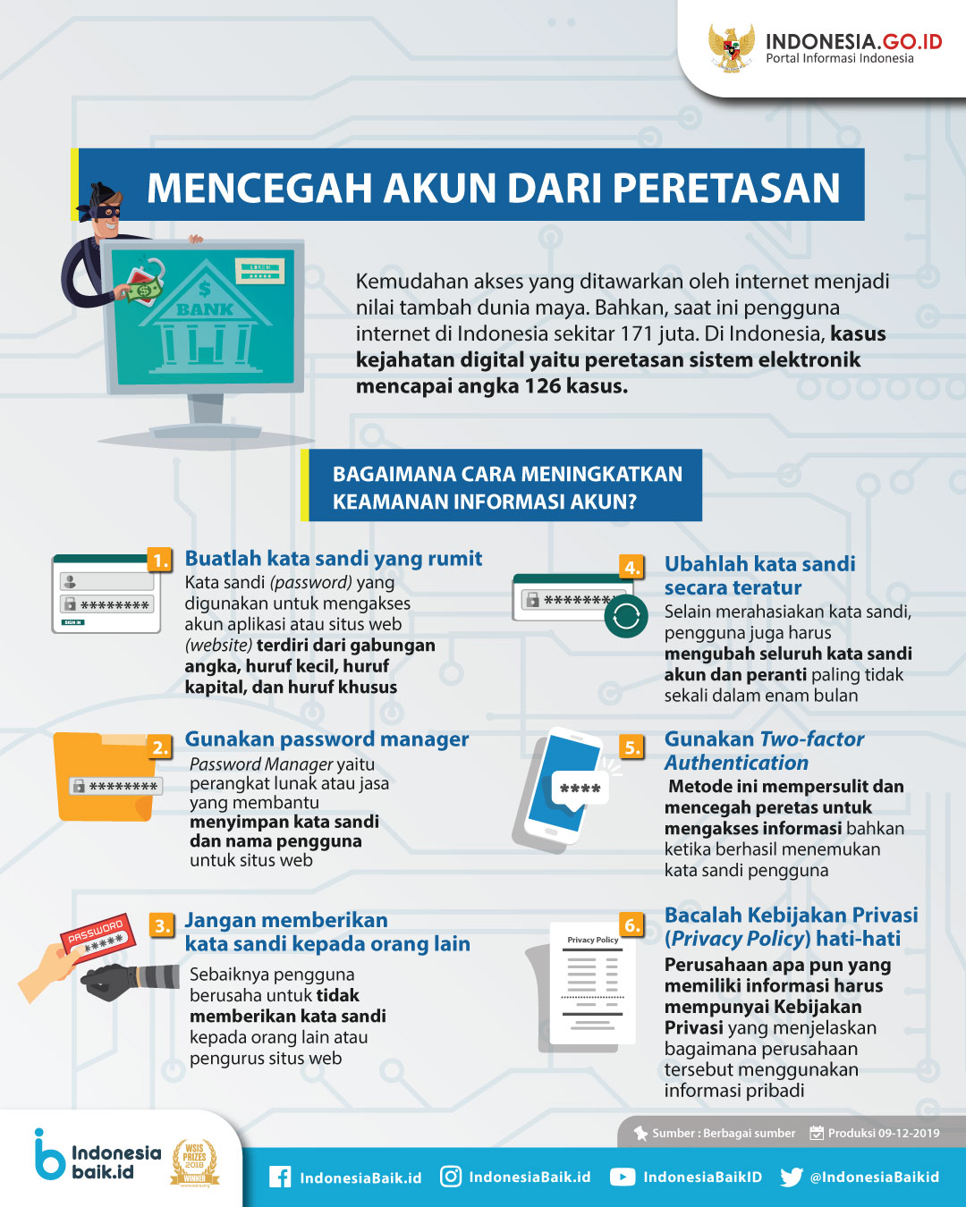 Mencegah Akun dari Peretasan