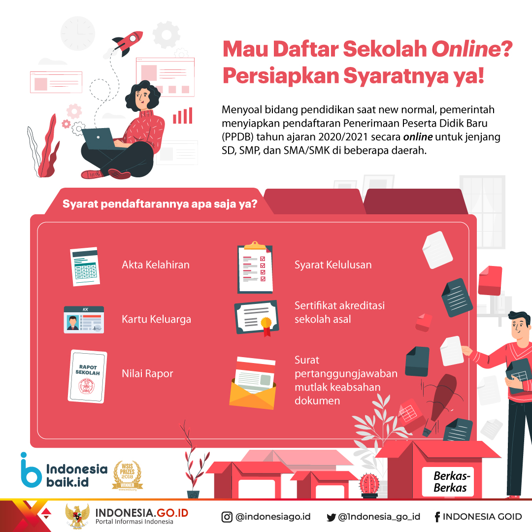 Mau Daftar Sekolah Online, Persiapkan...