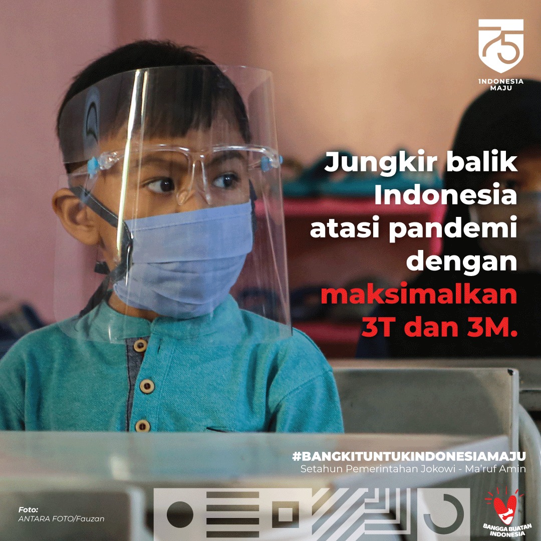 #BANGKITUNTUKINDONESIAMAJU