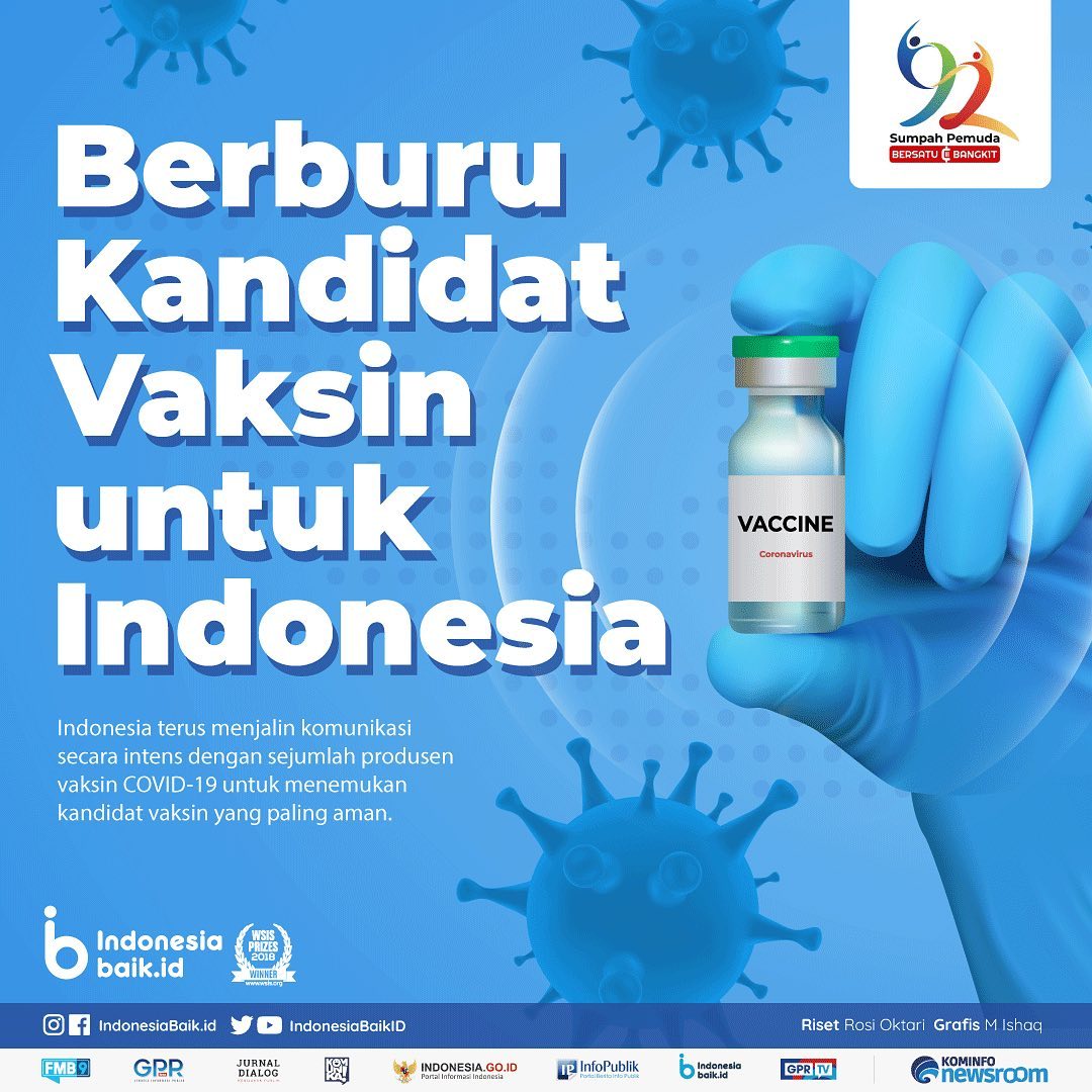 Berburu Kandidat Vaksin untuk Indonesia