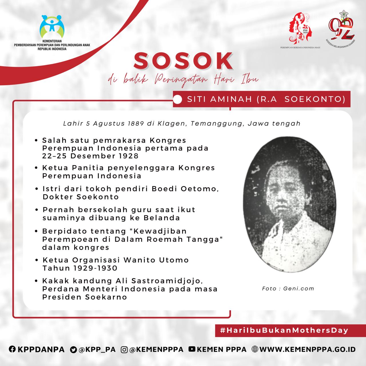 Sosok Dibalik Peringatan Hari Ibu (1)