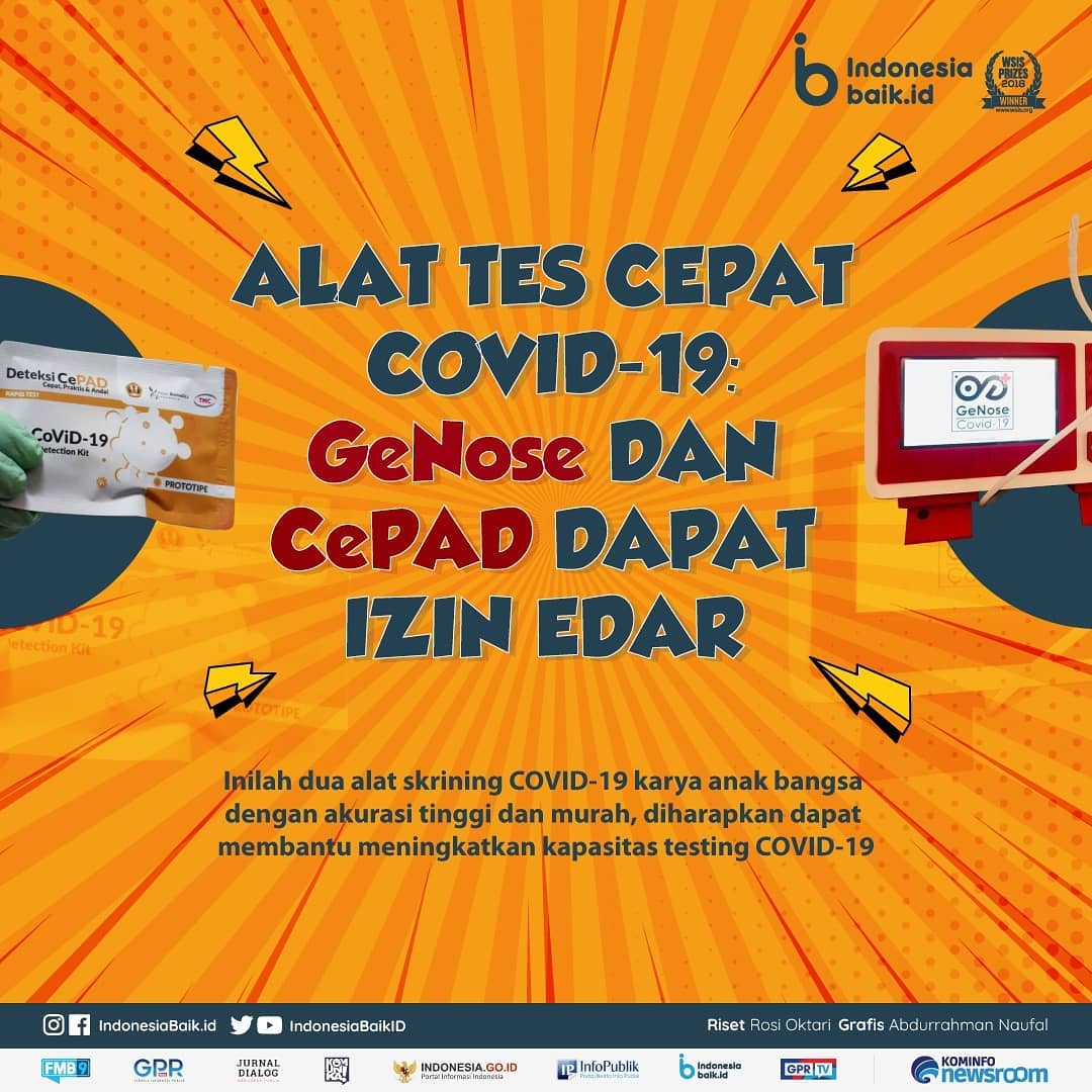 Alat Tes Cepat Covid-19: GeNose dan...