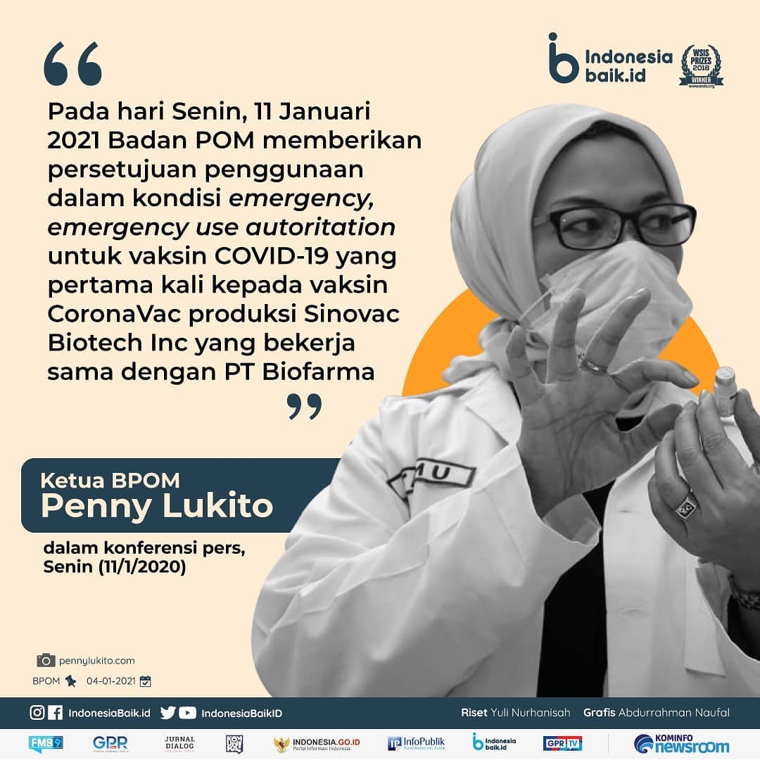 BPOM Terbitkan Izin Penggunaan Darurat...