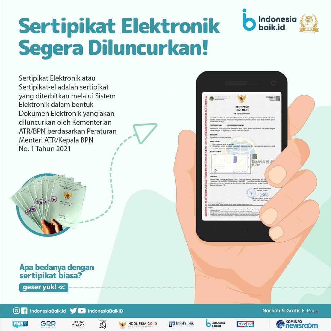 Sertipikat Elektronik Segera...