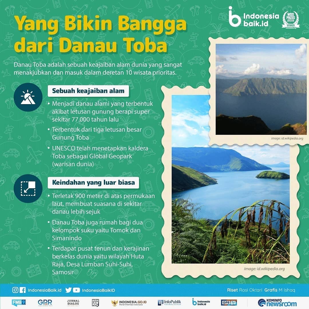 Yang Bikin Bangga dari Danau Toba