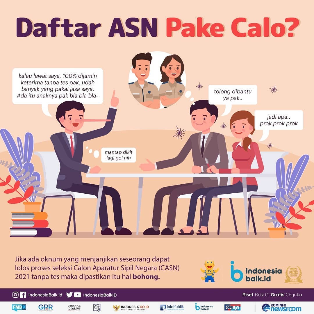 Daftar ASN Pake Calo?