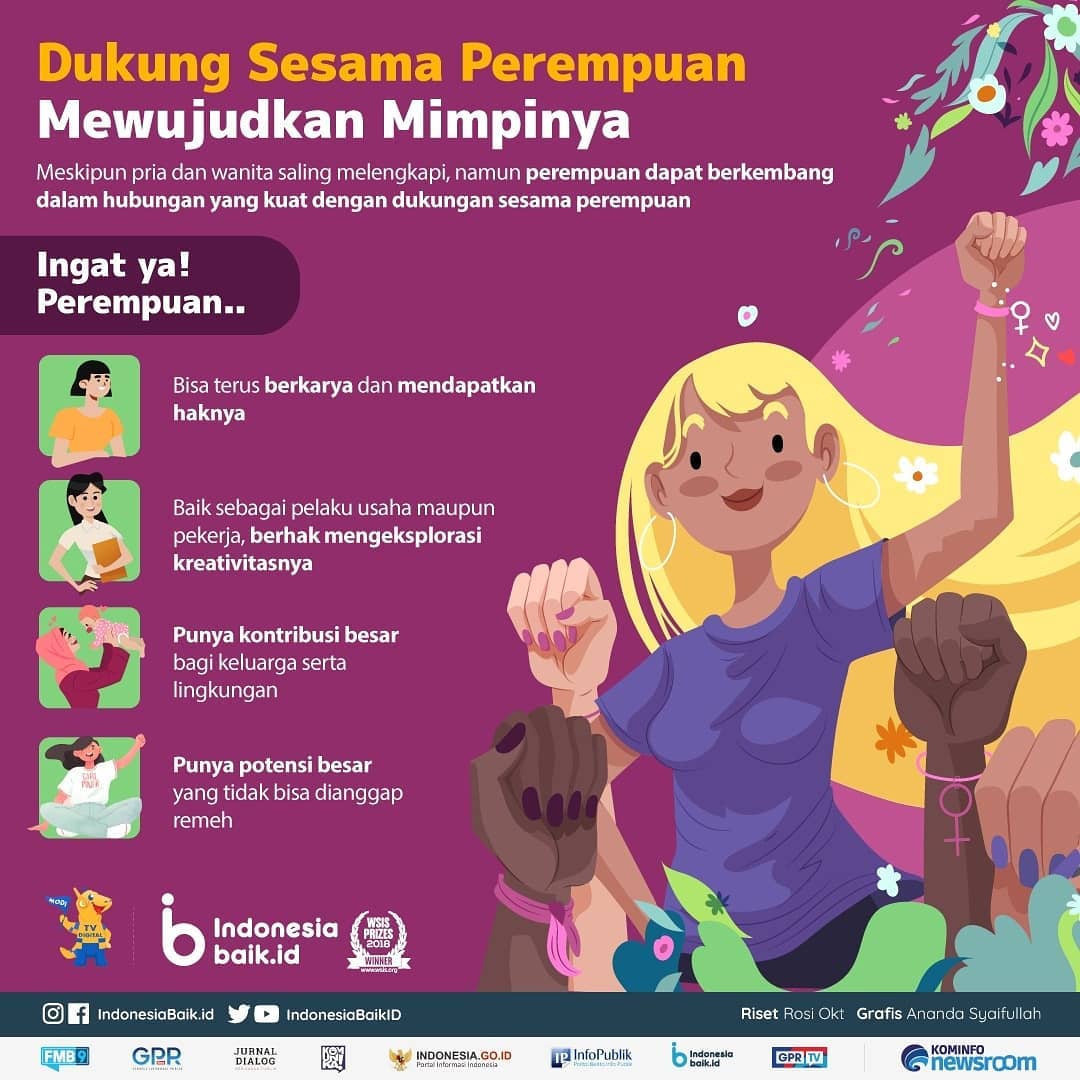 Dukung Sesama Perempuan Mewujudkan...
