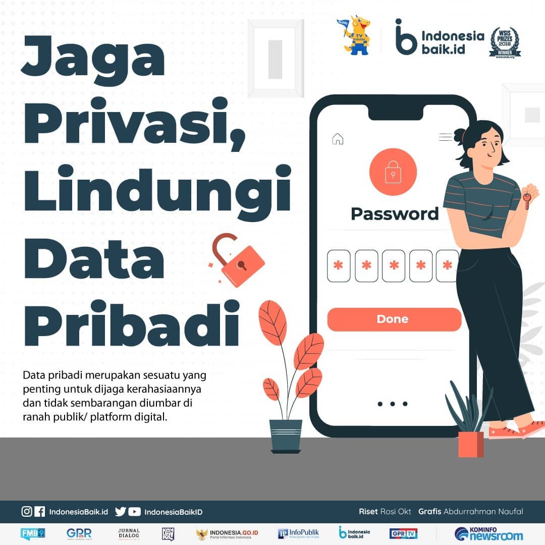 Jaga Privasi, Lindungi Data Pribadi