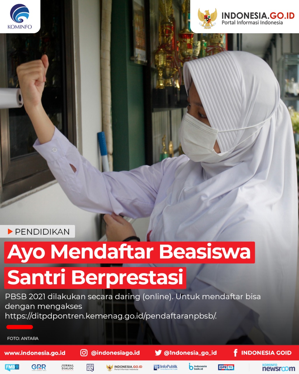 Ayo Mendaftar Beasiswa Santri...