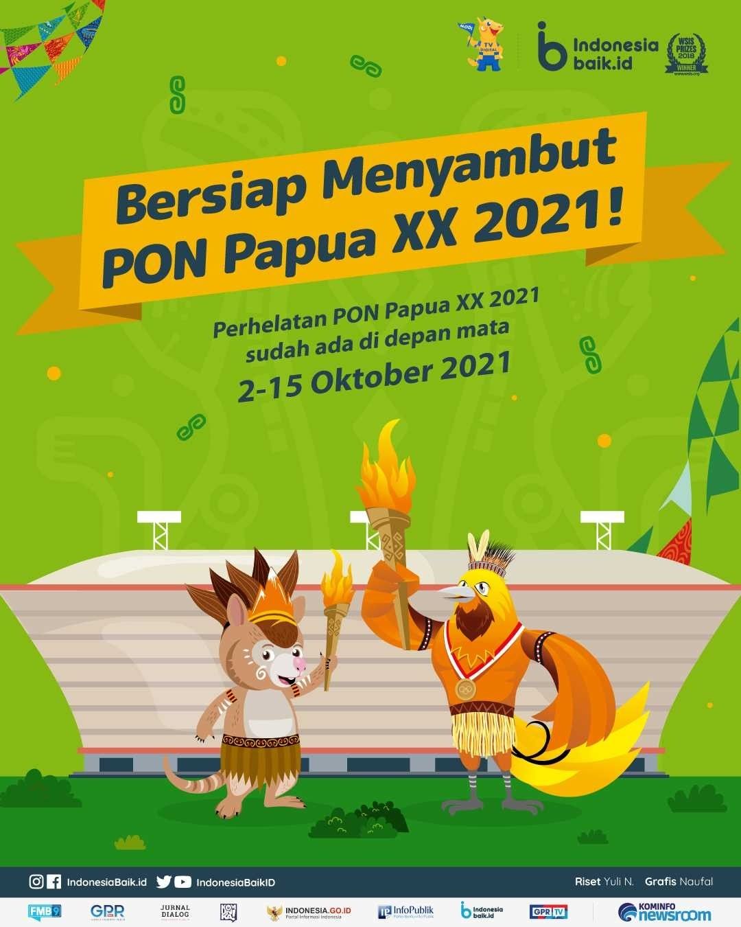 Bersiap Menyambut PON Papua XX 2021!