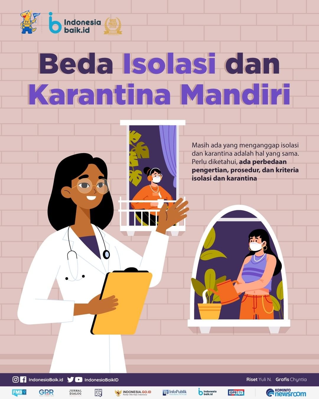 Beda Isolasi dan Karantina Mandiri
