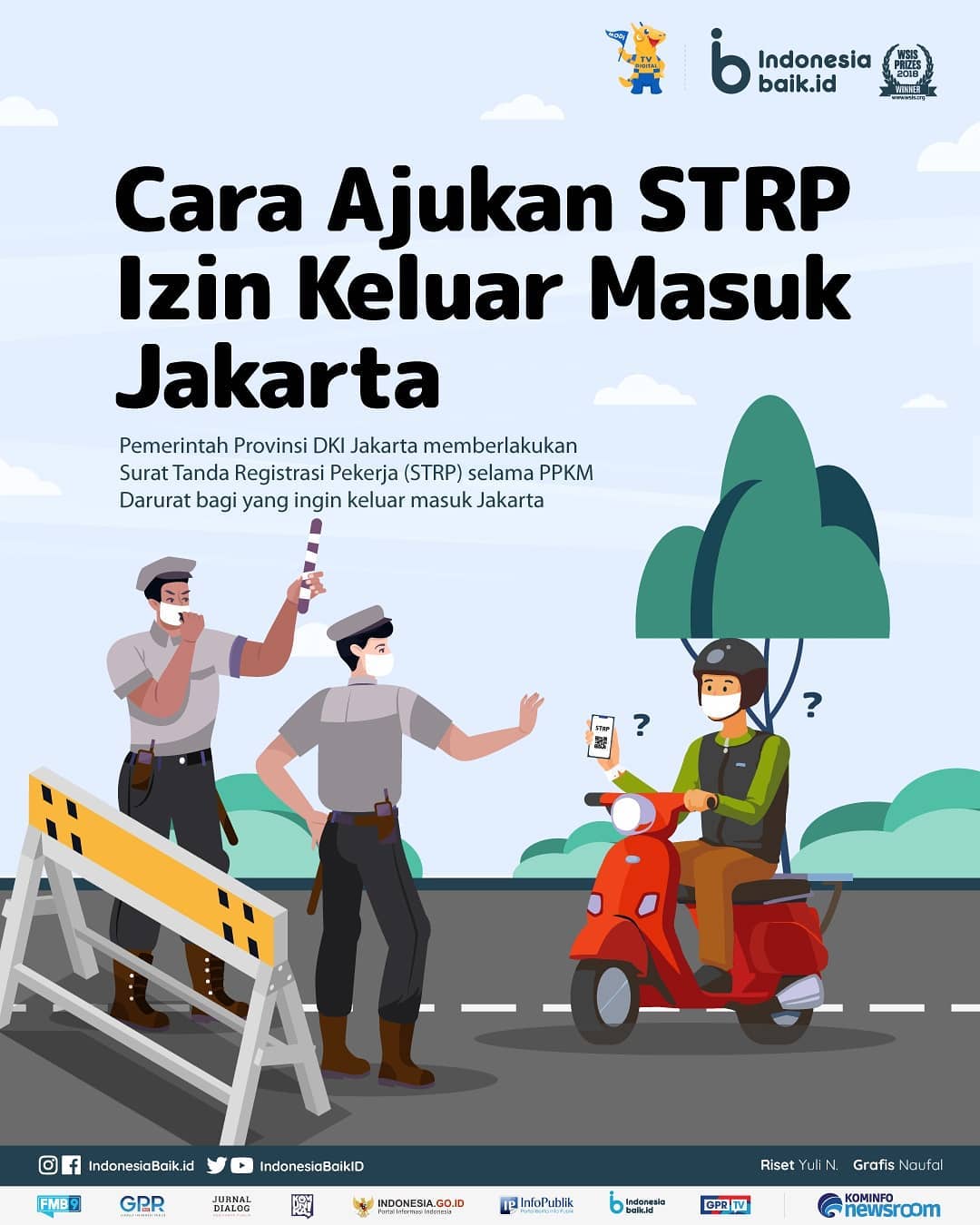 Cara Ajukan STRP Izin Keluar Masuk...